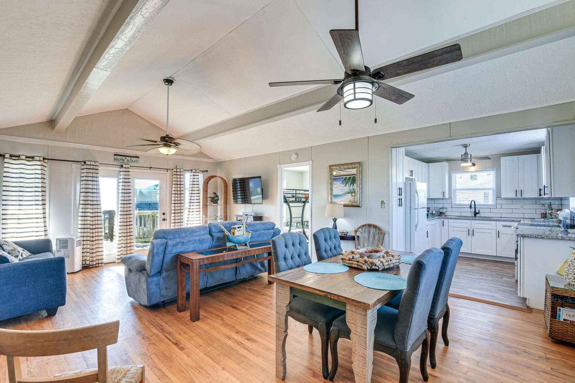 Second-Row Surfside Beach House Newly Renovated! Exterior foto