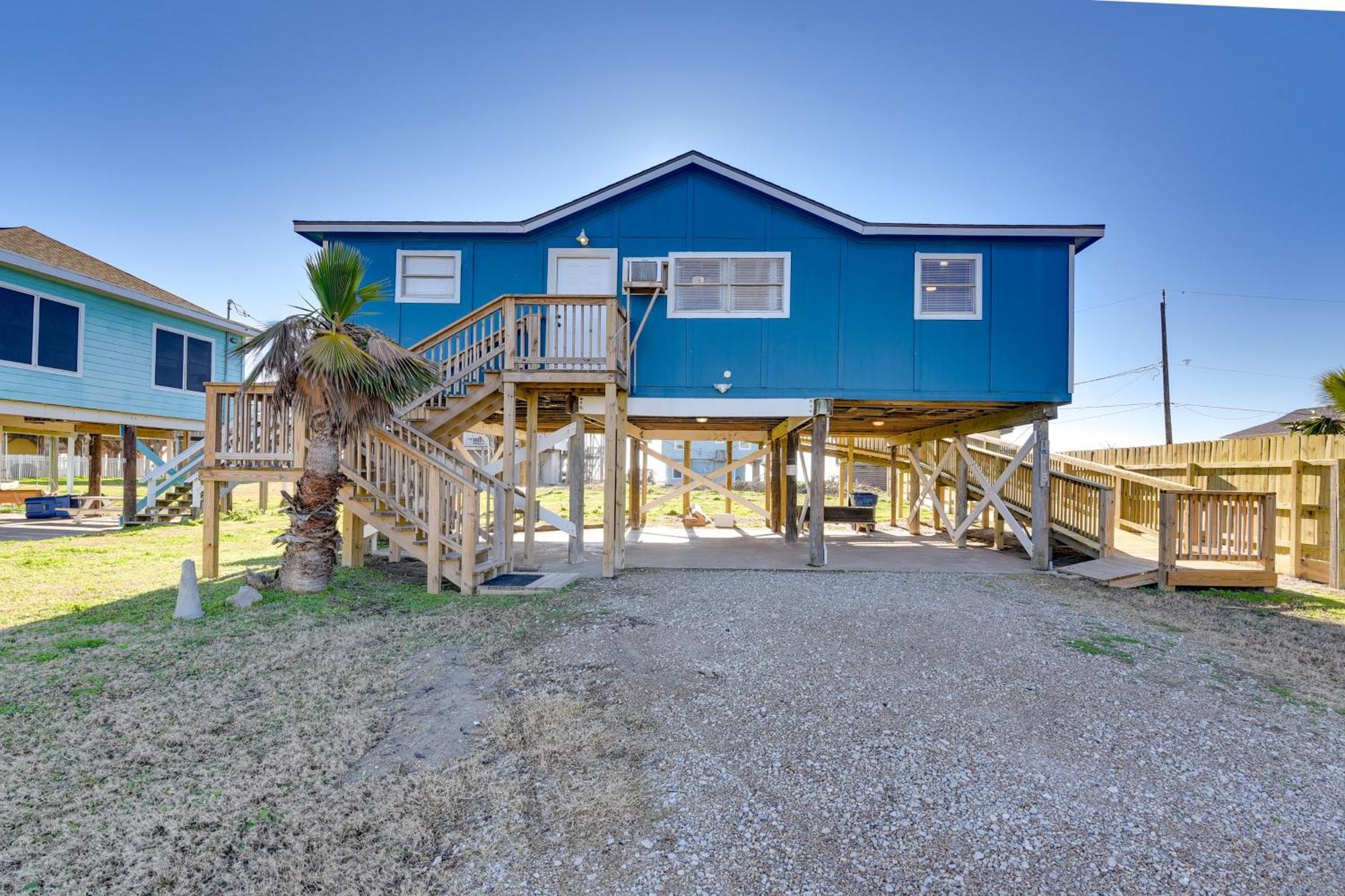 Second-Row Surfside Beach House Newly Renovated! Exterior foto
